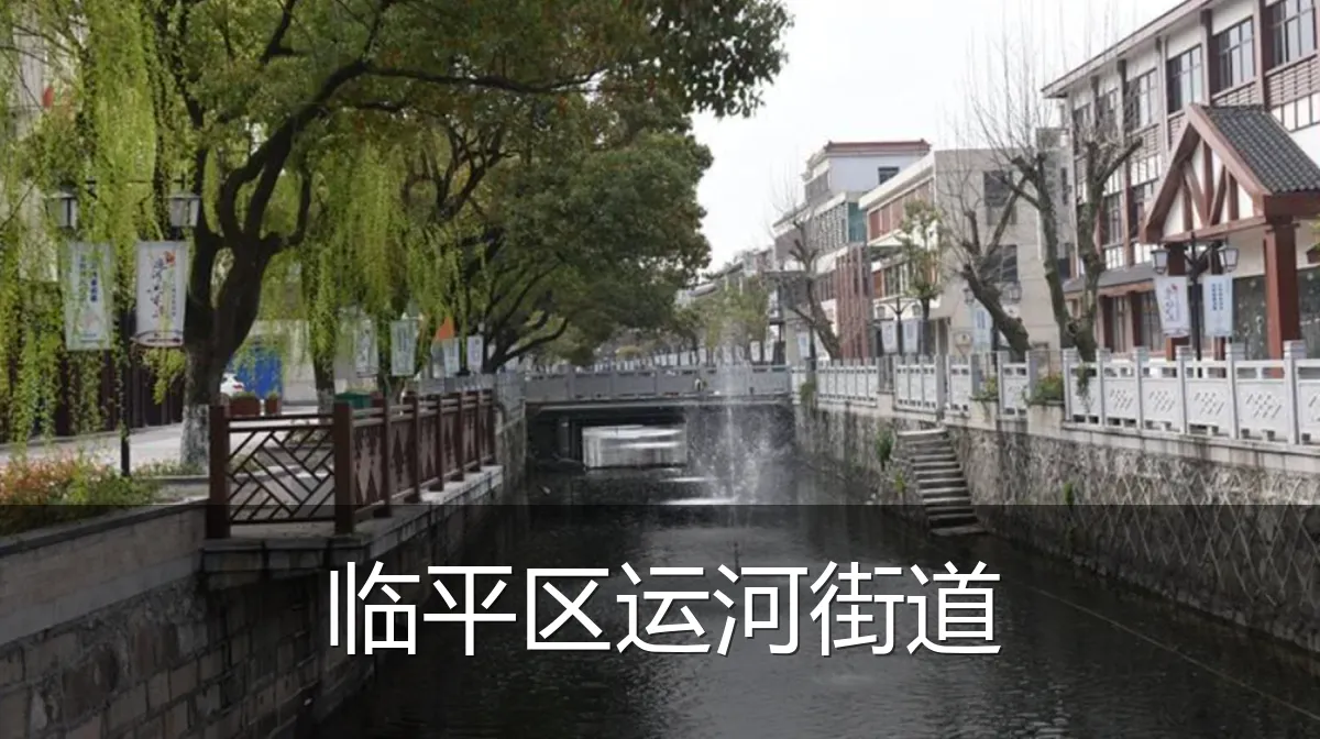 临平区运河街道